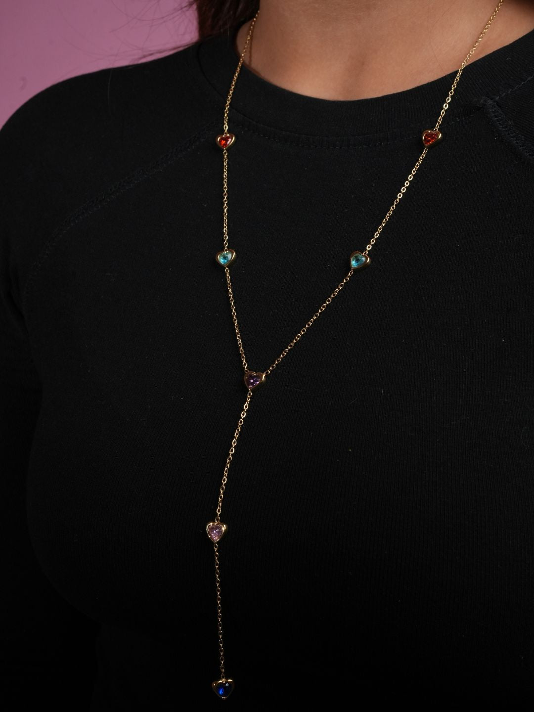 Heart Drop Necklace