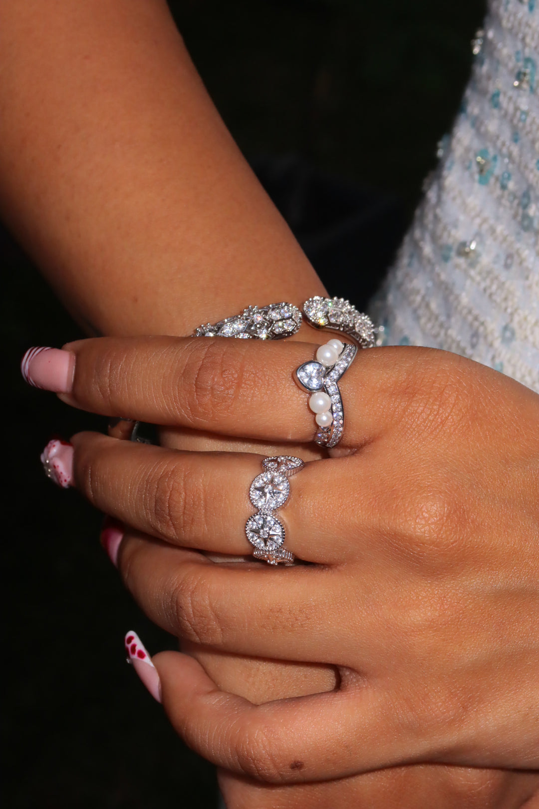 Celeste Starburst Ring