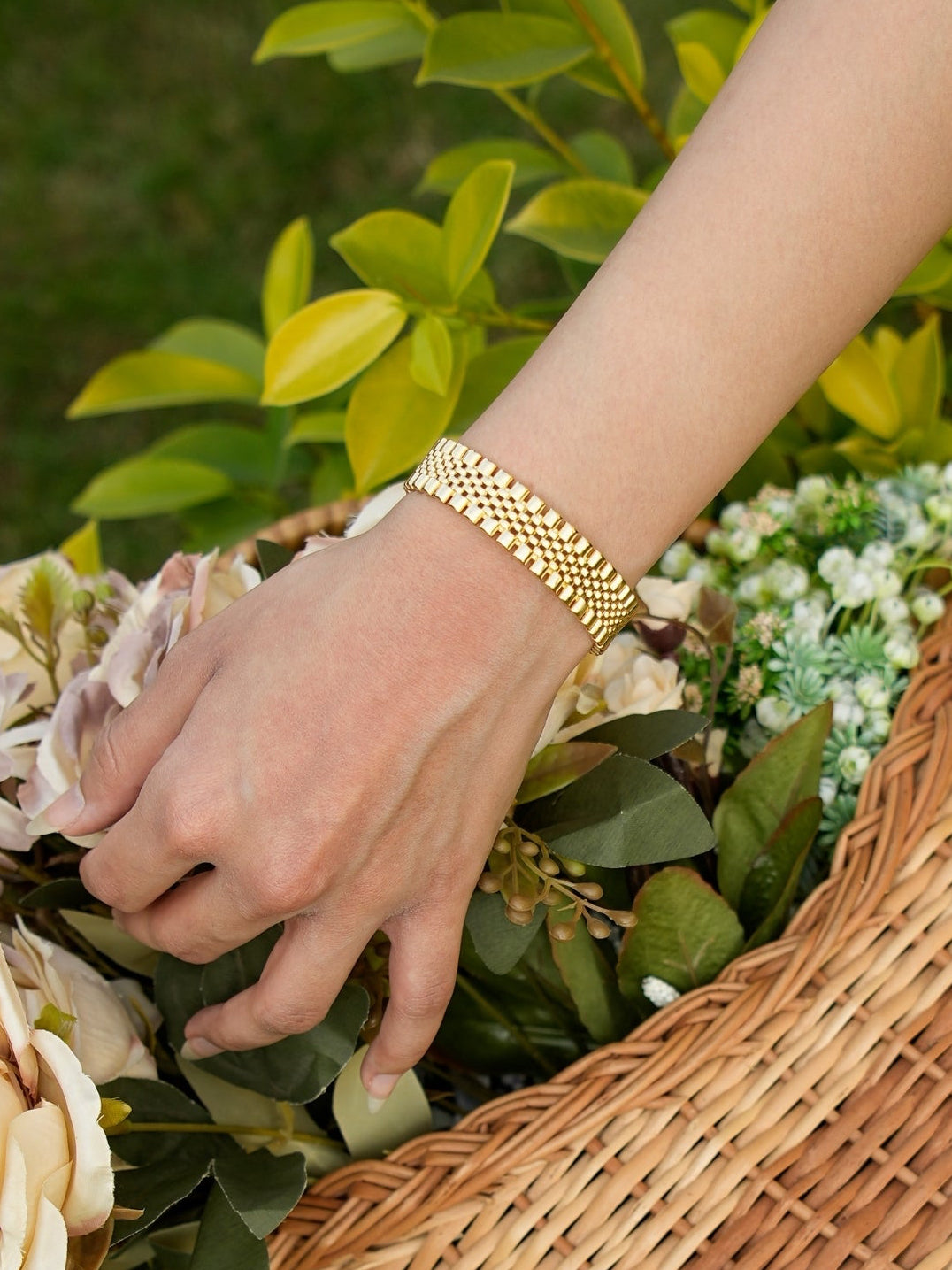 Gold Link Bracelet