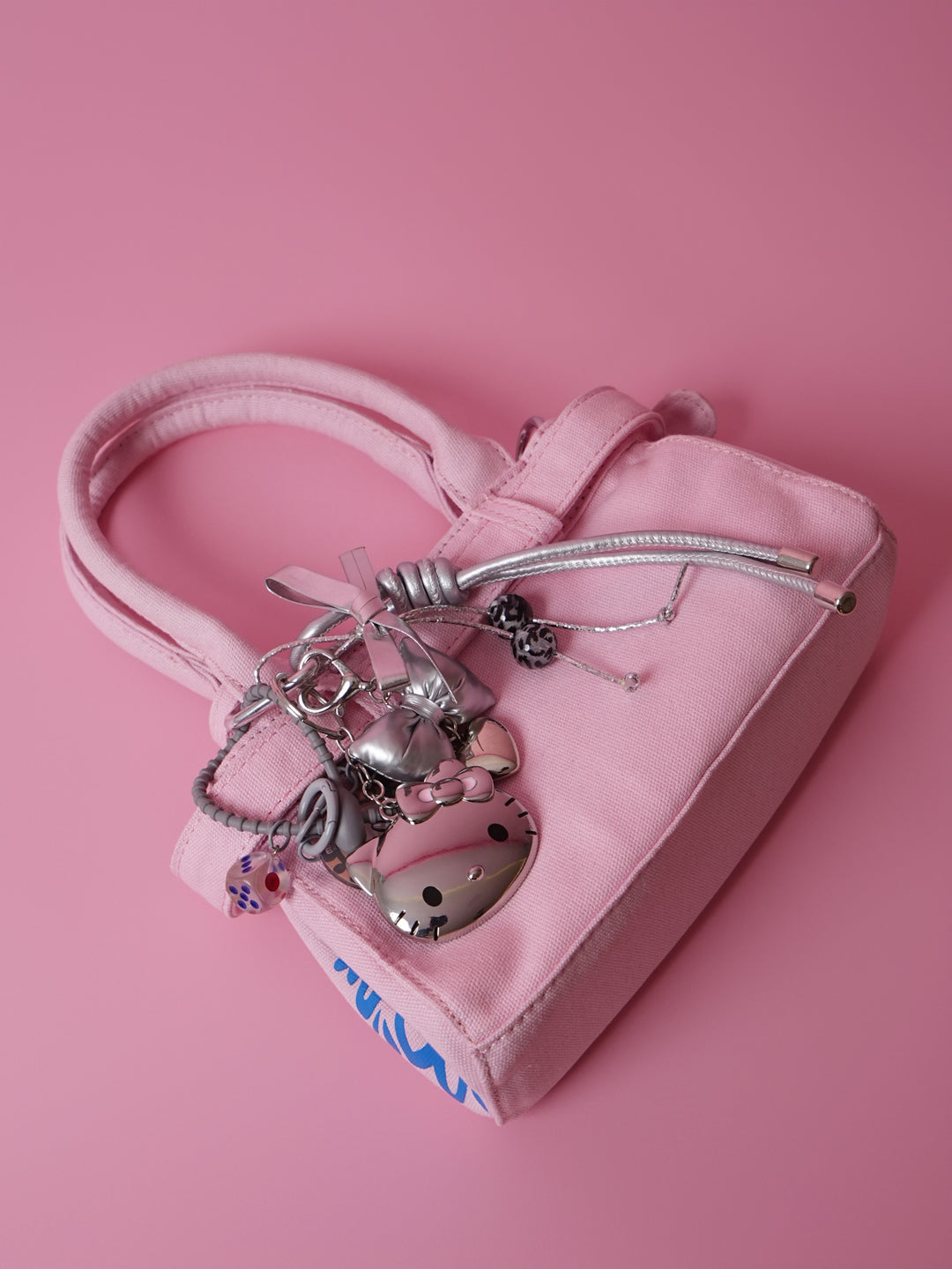 Silver Hello Kitty Charm