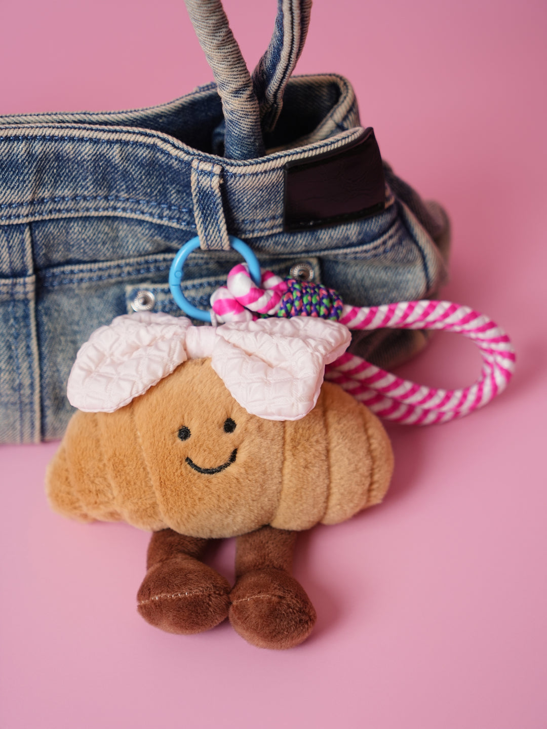Croissant Cutie Plush Bag Charm