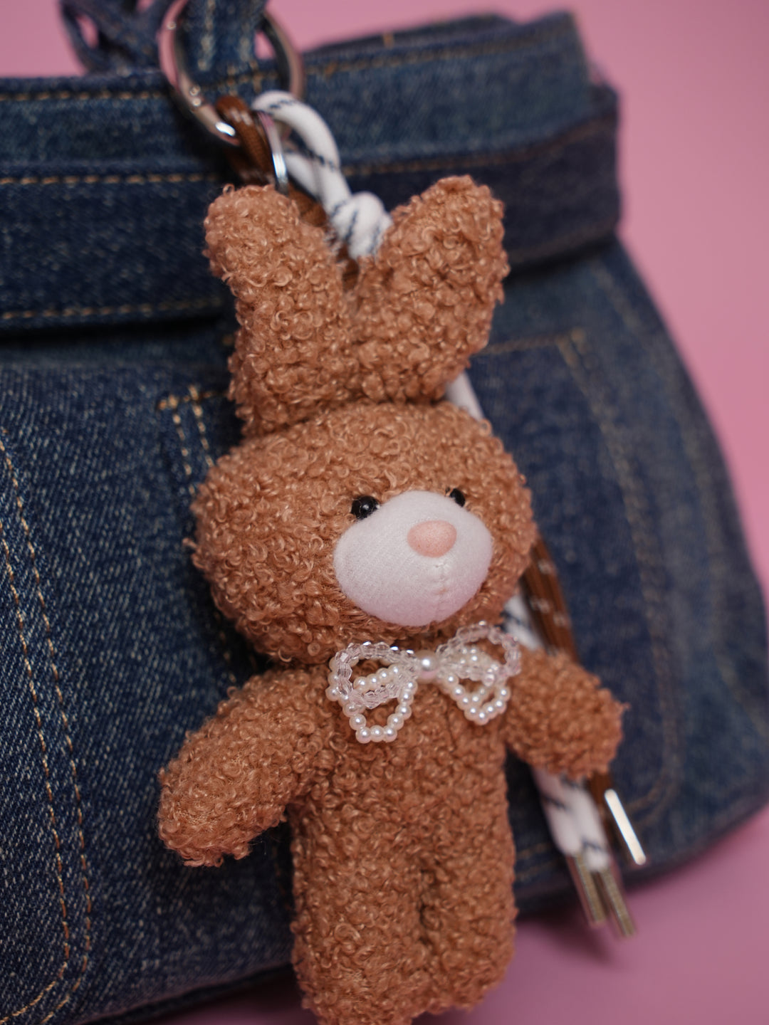 Teddy Bag Charm – Cute & Soft Accessory