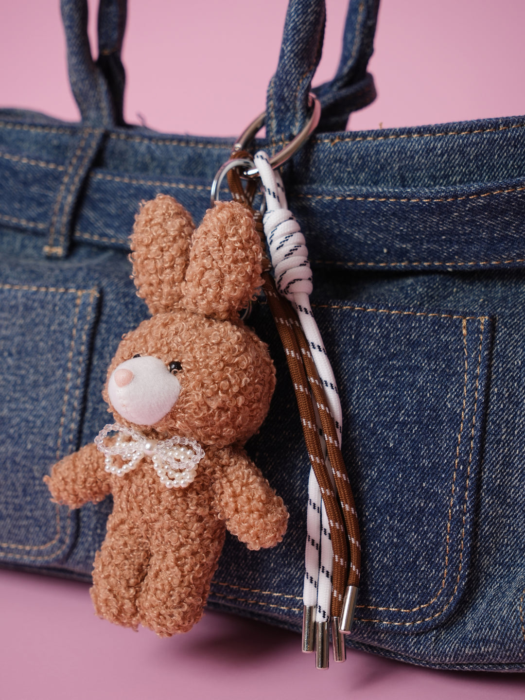 Teddy Bag Charm – Cute & Soft Accessory