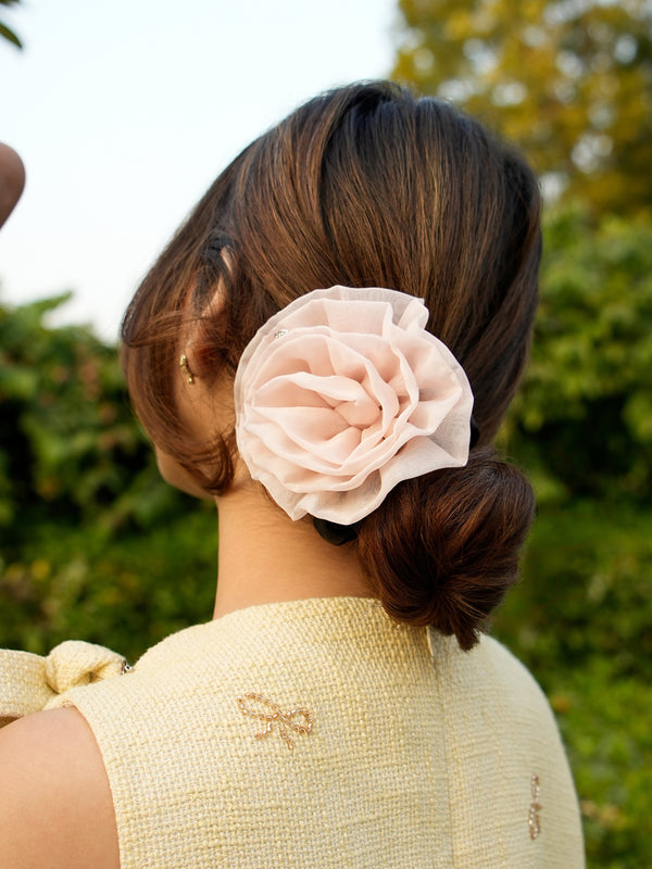 Rose Bloom Scrunchie