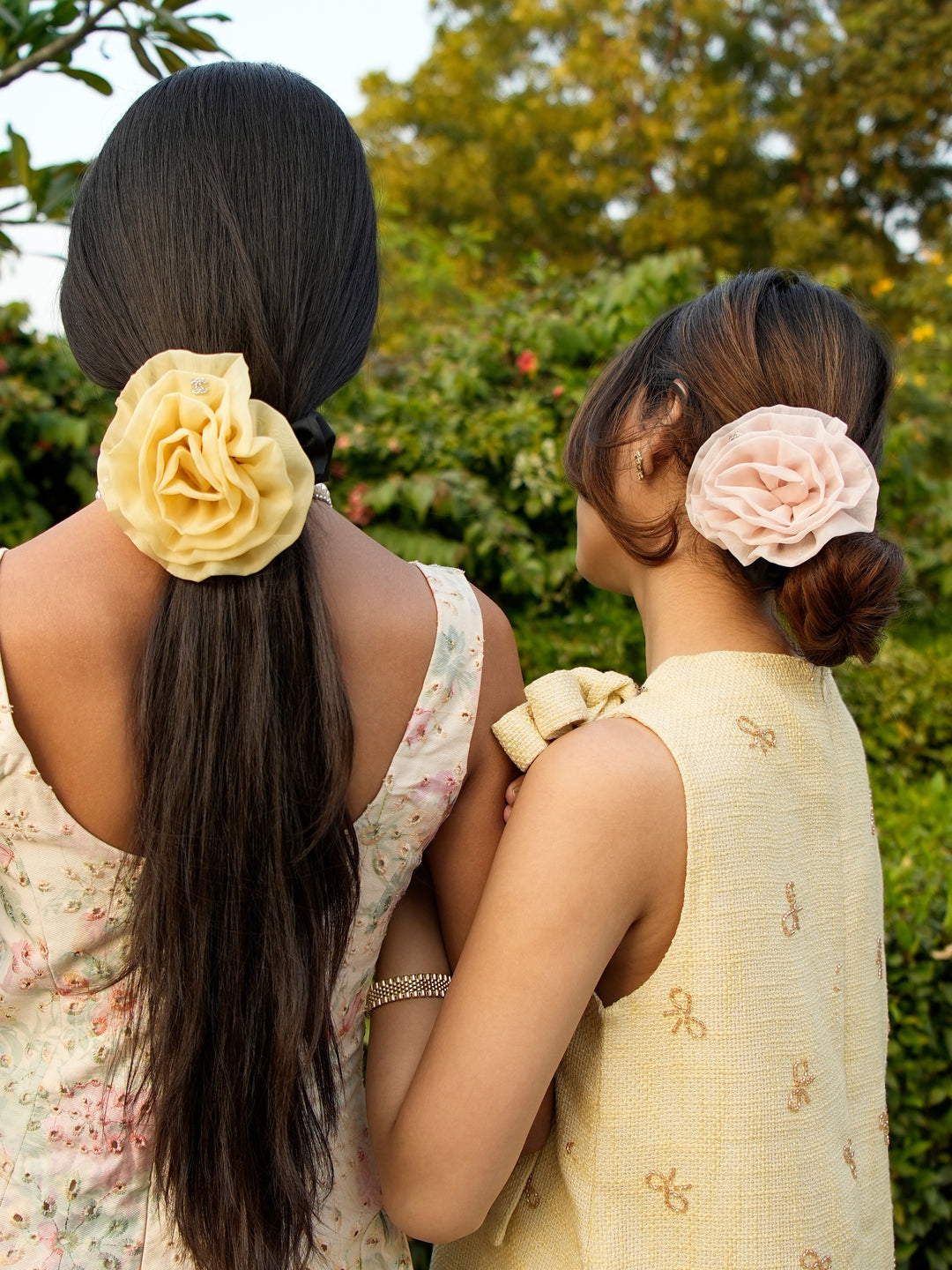 Rose Bloom Scrunchie