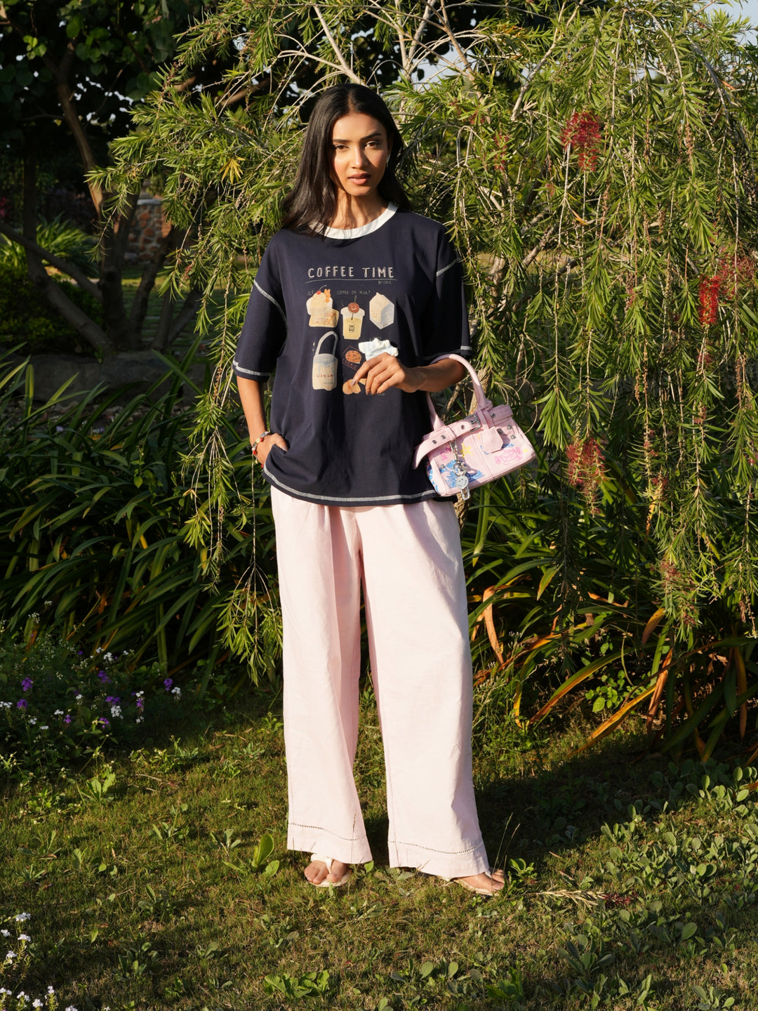 Blush Straight Leg Pants