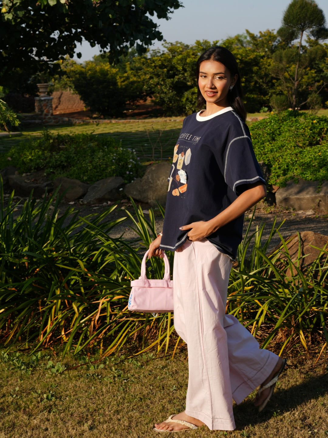 Blush Straight Leg Pants