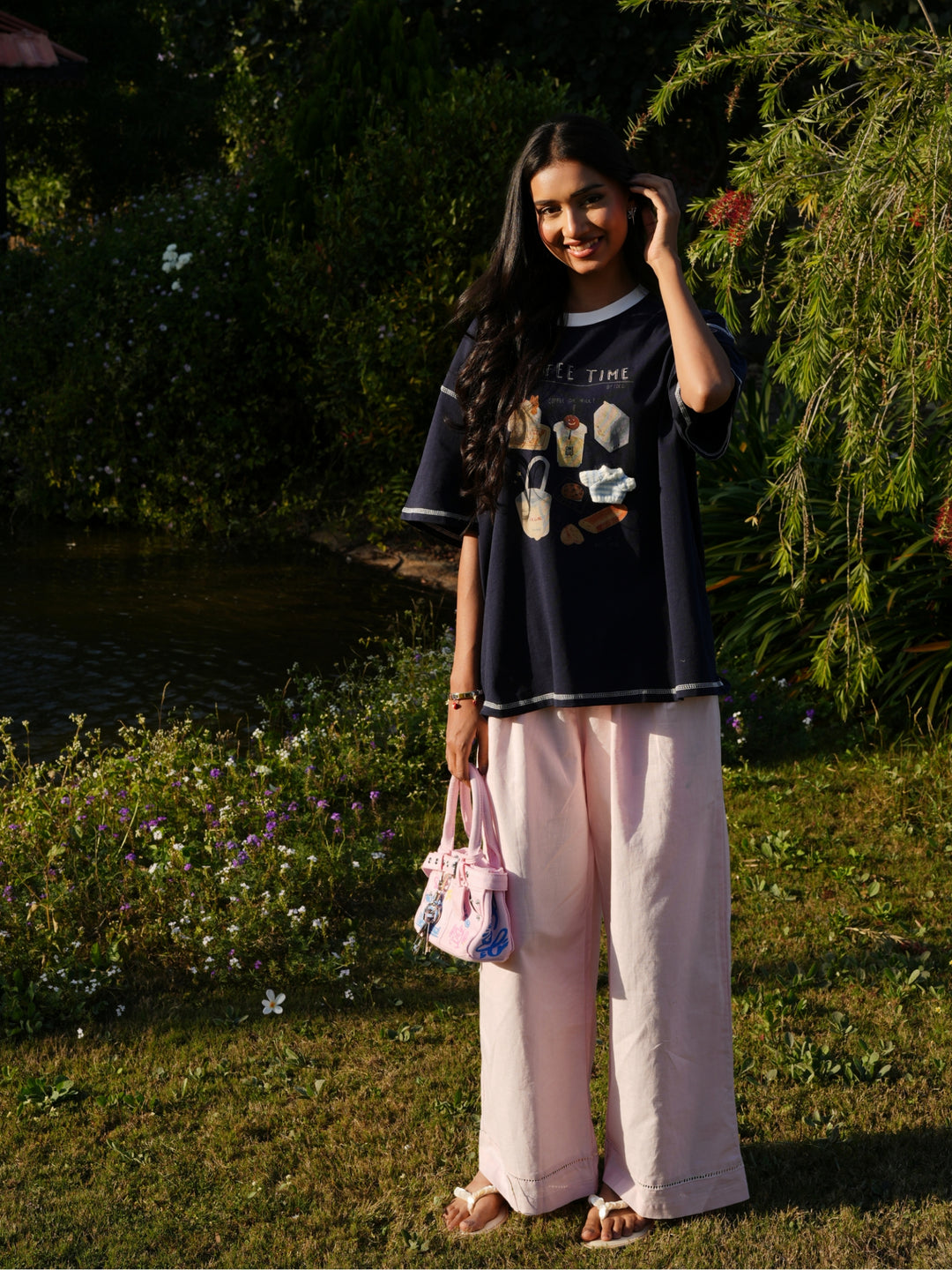 Blush Straight Leg Pants