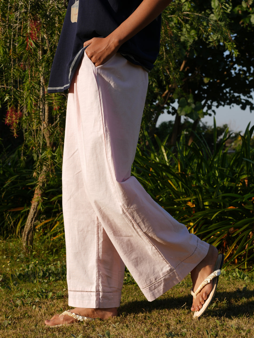 Blush Straight Leg Pants