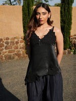 Load image into Gallery viewer, Black Cami Top
