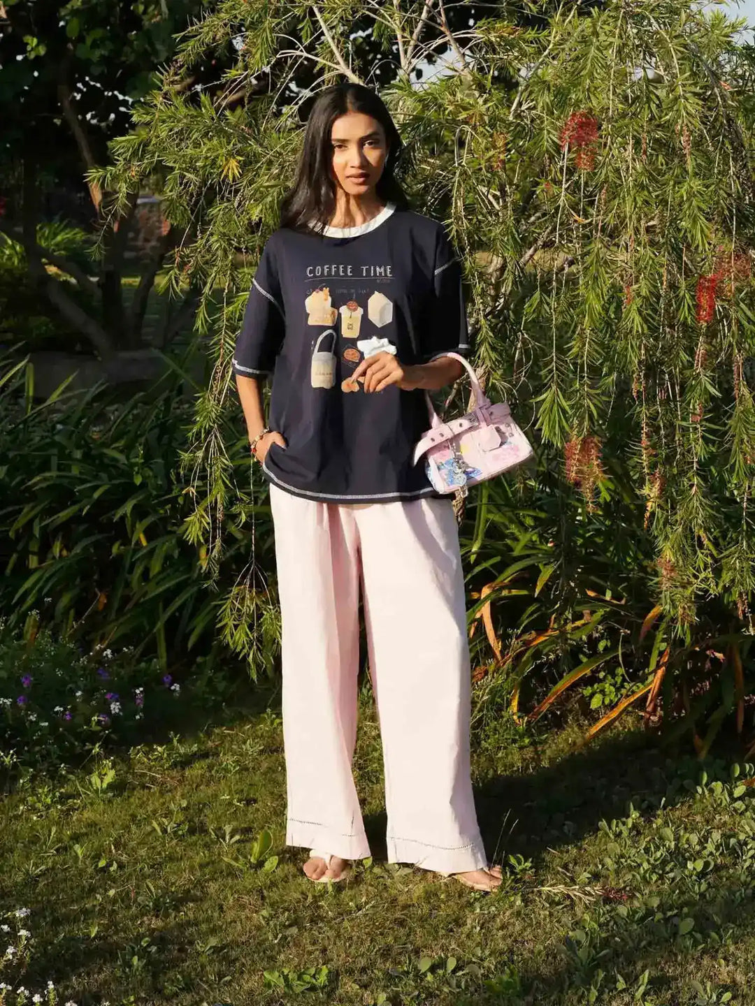 Blush Straight Leg Pants