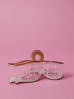 Load image into Gallery viewer, Bow Hair Claw brown
