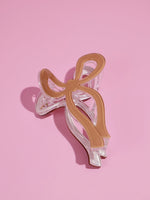 Load image into Gallery viewer, Bow Hair Claw brown
