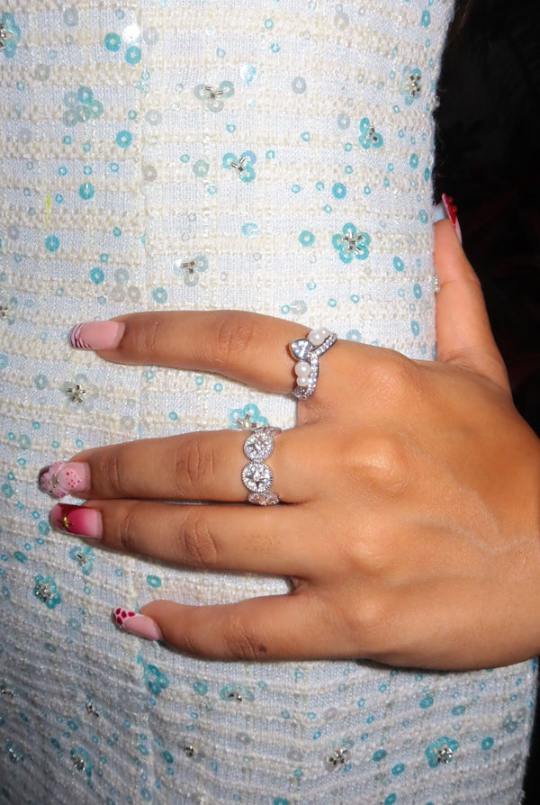 Celeste Starburst Ring