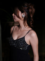 Load image into Gallery viewer, Crystal Wing Ear Cuff Earrings
