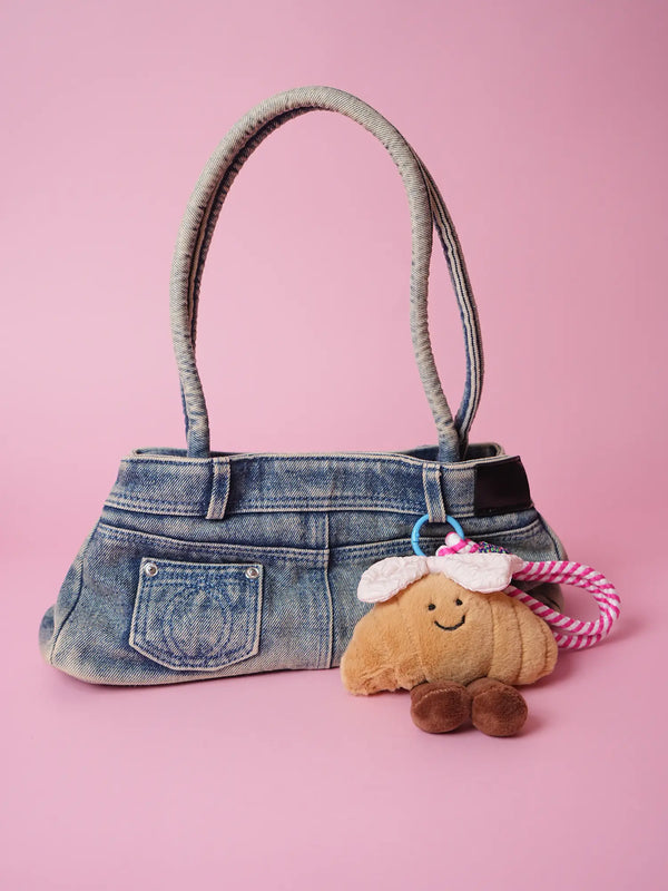 Croissant Cutie Plush Bag Charm