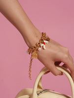 Load image into Gallery viewer, Gold Vintage Charm Bracelet
