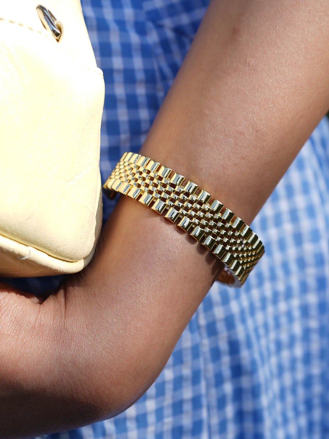 Gold Link Bracelet