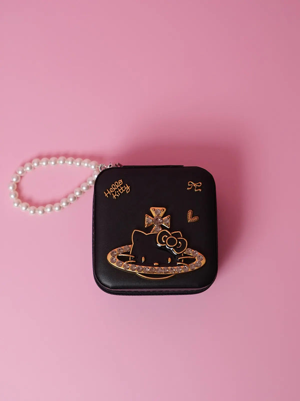 Hello Kitty Pearl Handle Jewellery Organizer Box