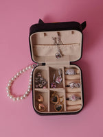 Load image into Gallery viewer, Hello Kitty Pearl Handle Jewellery Organizer Box
