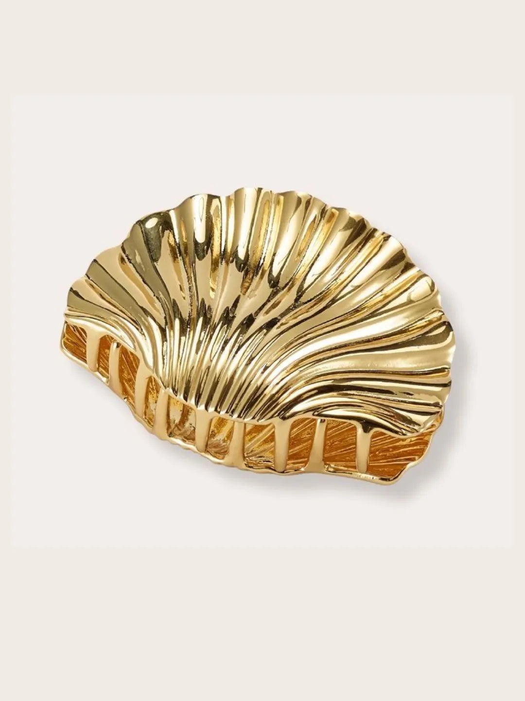 Shell Hair Claw gold