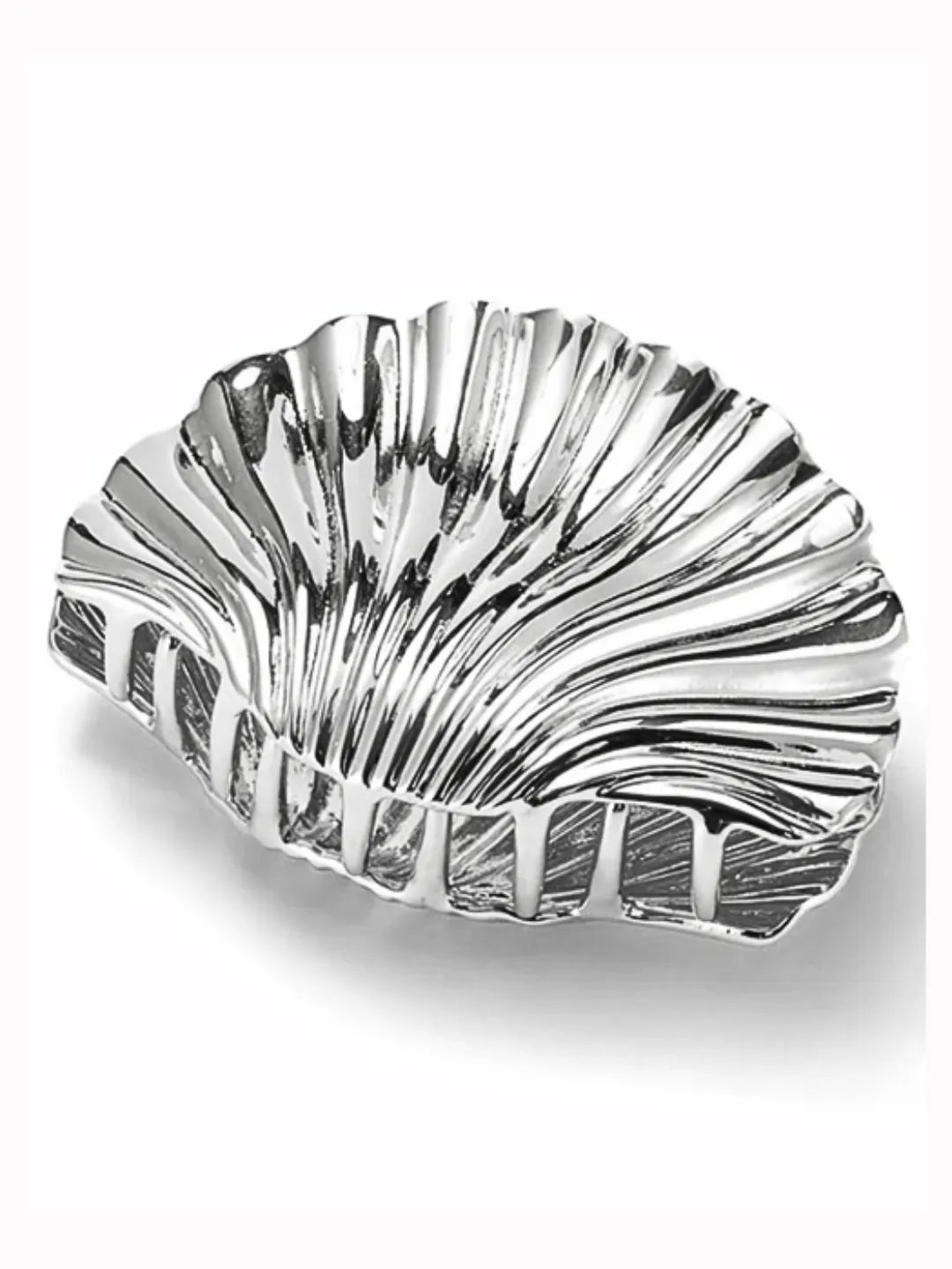 Shell Hair Claw silver