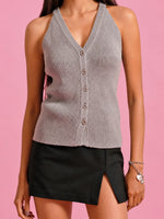 Load image into Gallery viewer, Grey Vest Top
